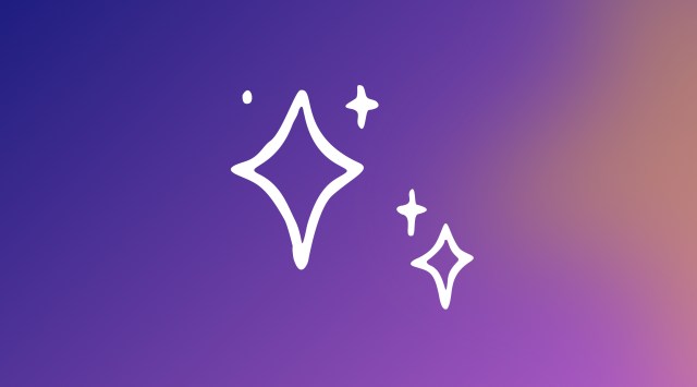Decorative Featured image showing a twinkle icon symbolizing AI story