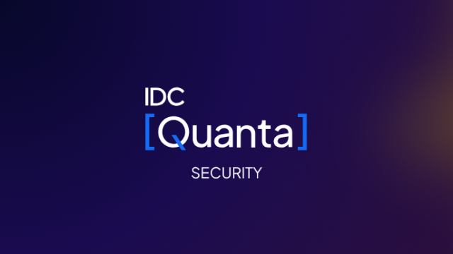 Featured image of the IDC Quanta logo with the subtitle Security